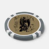 Virgo Constellation Vintag Hevelius 1690 Pokerchips (Einzeln)