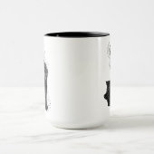 Virgo Dancing Girl 15oz Black Rim Tasse (Zentrum)