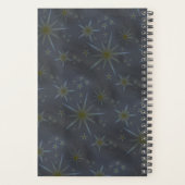 Virgo Dark Zodiac: Tee Tarot Horoskop Gold Planer (Rückseite)