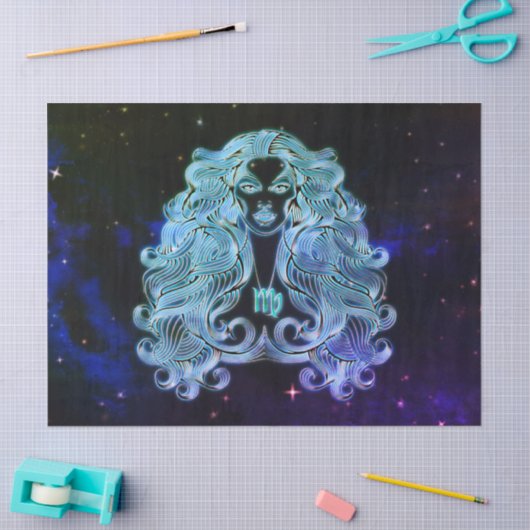 virgo der Jungfrau zodiac Gewebe Papier (Basteln)
