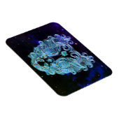 Virgo der Zodiakmagnet in der Jungfrau Magnet (Rechte Seite)