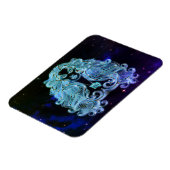 Virgo der Zodiakmagnet in der Jungfrau Magnet (Linke Seite)