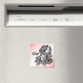 Virgo Die Jungfrau Zodiac Magnet (In Situ (Geschirrspüler))