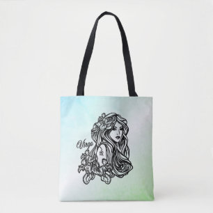 Virgo Die Jungfrau Zodiac Minze Green Tasche