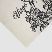 Virgo Die Jungfrau Zodiac Seidenpapier (Ausschnitt)