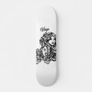 Virgo Die Jungfrau Zodiac Skateboard