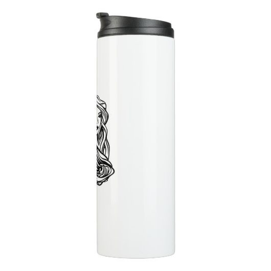 Virgo Die Jungfrau Zodiac Thermosbecher (Nach rechts gedreht)