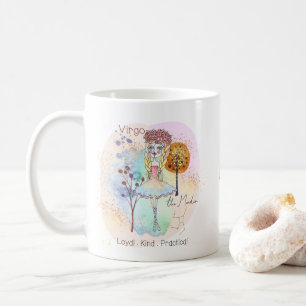 Virgo Die Maiden Zodiac-Zeichen Kaffeetasse