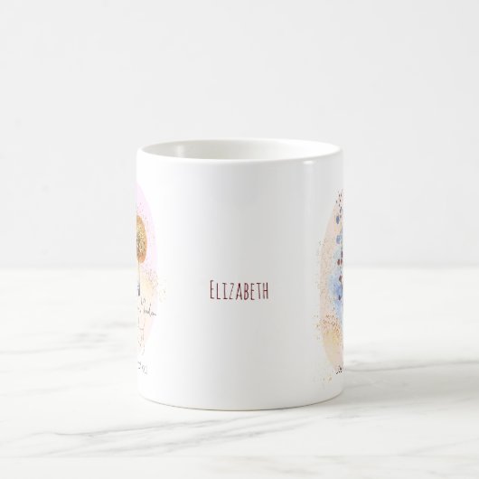 Virgo Die Maiden Zodiac-Zeichen Kaffeetasse (Mittel)
