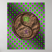 Virgo & Earth Boar Poster (Vorne)