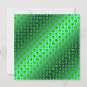 Virgo & Earth Dog Karte (Rückseite)