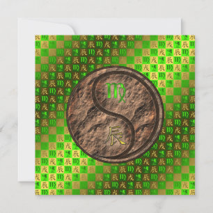 Virgo & Earth Dragon Karte