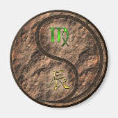 Virgo & Earth Dragon Magnet (Vorne)