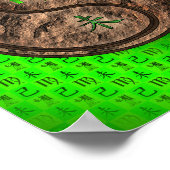 Virgo & Earth Goat Poster (Ecke)