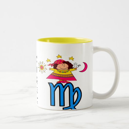 VIRGO EARTH MAMA ZWEIFARBIGE TASSE (Rechts)
