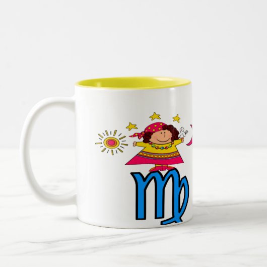 VIRGO EARTH MAMA ZWEIFARBIGE TASSE (Links)