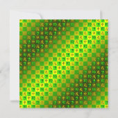 Virgo & Earth Monkey Karte (Rückseite)