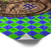 Virgo & Earth Ox Poster (Ecke)