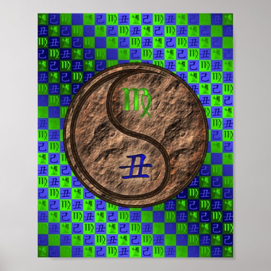 Virgo & Earth Ox Poster (Vorne)