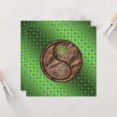 Virgo & Earth Rabbit Karte (Vorderseite/Rückseite Beispiel)