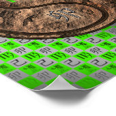 Virgo & Earth Rabbit Poster (Ecke)