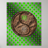 Virgo & Earth Rabbit Poster (Vorne)