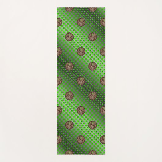 Virgo & Earth Rabbit Yogamatte (Vorderseite)