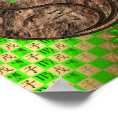 Virgo & Earth Rat Poster (Ecke)