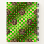 Virgo & Earth Ratte Spiralblock Notizblock (Rückseite)