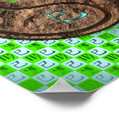 Virgo & Earth Snake Poster (Ecke)