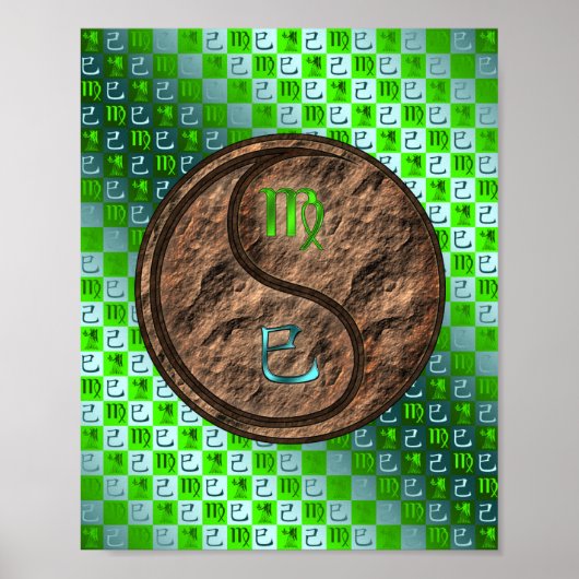 Virgo & Earth Snake Poster (Vorne)