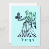 Virgo-Einladung Einladung (Vorne/Hinten)
