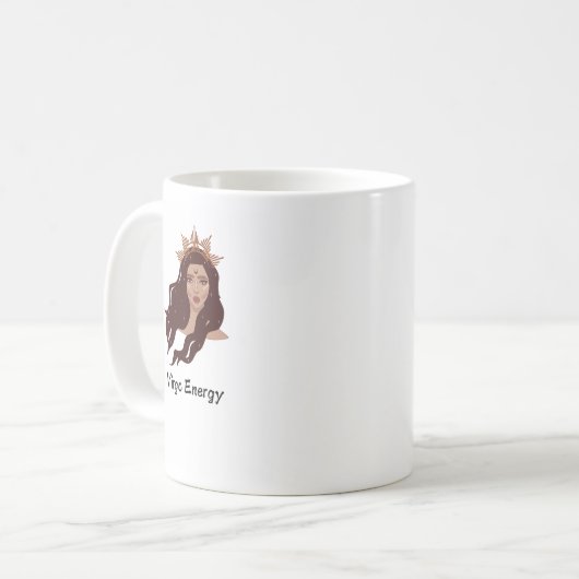 Virgo Energy Kaffeetasse (Vorderseite Links)