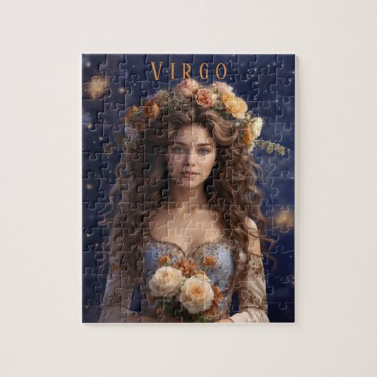 Virgo Female Jigasw Puzzle (Vertikal)