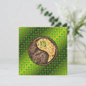 Virgo & Fire Horse Karte (Stehend Vorderseite)