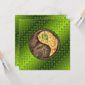 Virgo & Fire Horse Karte (Vorderseite/Rückseite Beispiel)