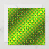 Virgo & Fire Monkey Karte (Rückseite)