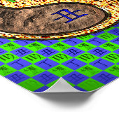 Virgo & Fire Ox Poster (Ecke)