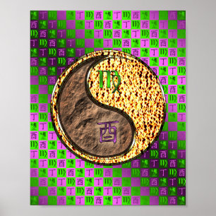 Virgo & Fire Poster