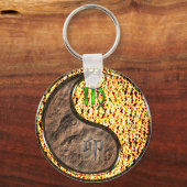 Virgo & Fire Rabbit Schlüsselanhänger (Rückseite)