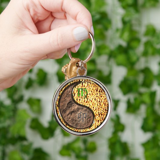 Virgo & Fire Rabbit Schlüsselanhänger (Hand)