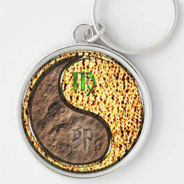 Virgo & Fire Rabbit Schlüsselanhänger