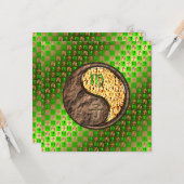 Virgo & Fire Rat Karte (Vorderseite/Rückseite Beispiel)