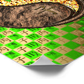 Virgo & Fire Rat Poster (Ecke)