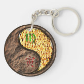 Virgo & Fire Tiger Schlüsselanhänger (Rückseite)