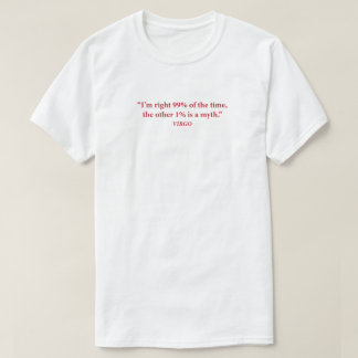 Virgo Fixer Graphic Zodiac T-Shirt