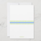 Virgo Foto Geburtstagsparty Einladung (Rückseite)