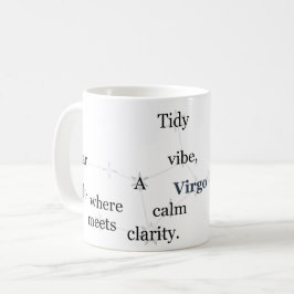 Virgo Fun & Inspirierend Design für den täglichen  Kaffeetasse