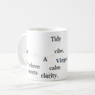 Virgo Fun & Inspirierend Design für den täglichen  Kaffeetasse