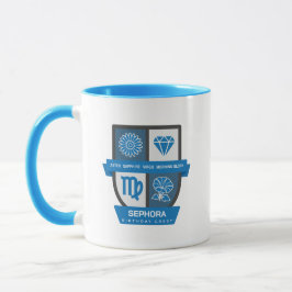 Virgo Geburtstagswappen™ für 1.-22. September Tass Tasse